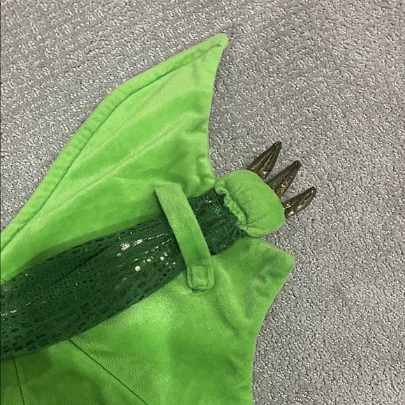 Pottery Barn Green Dragon Kids Costume - Picture 5 of 7